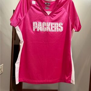 Packers Pink Women's Jersey Top